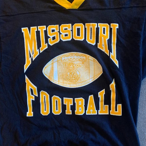 Vintage University of Missouri Football Jersey - Picture 8 of 11